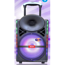 12inch Rolling Rechargeable Bluetooth Active PA Speaker System with Party Cx-17D